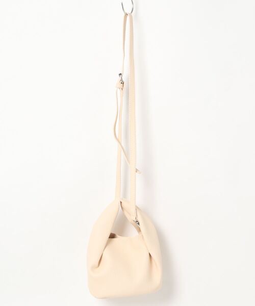 Riberry（リベリー）の「タックワンハンドルミニショルダーバッグ（ショルダーバッグ・レディース・ホワイト/ブラック/ベージュ/パープル/ピンク/イエロー/ピンク系その他・FREE）」の15枚目の写真