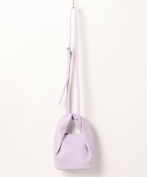 Riberry（リベリー）の「タックワンハンドルミニショルダーバッグ（ショルダーバッグ・レディース・ホワイト/ブラック/ベージュ/パープル/ピンク/イエロー/ピンク系その他・FREE）」の18枚目の写真