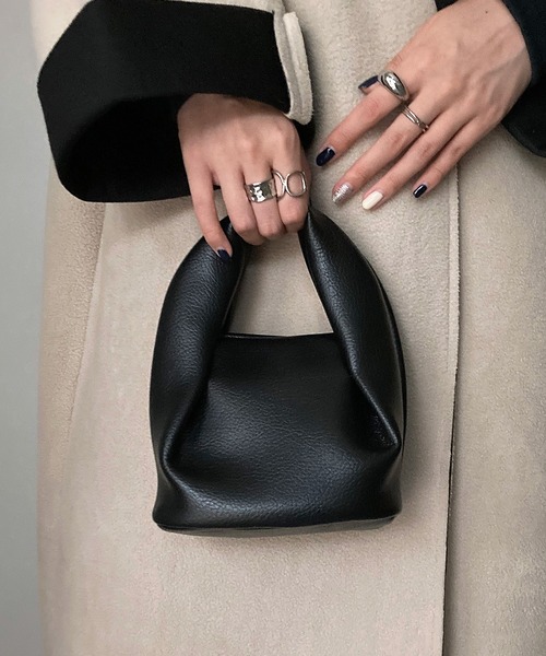 Riberry（リベリー）の「タックワンハンドルミニショルダーバッグ（ショルダーバッグ・レディース・ホワイト/ブラック/ベージュ/パープル/ピンク/イエロー/ピンク系その他・FREE）」の20枚目の写真