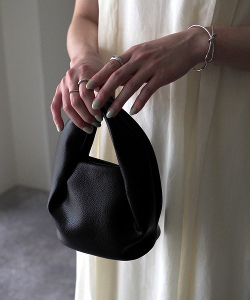 Riberry（リベリー）の「タックワンハンドルミニショルダーバッグ（ショルダーバッグ・レディース・ホワイト/ブラック/ベージュ/パープル/ピンク/イエロー/ピンク系その他・FREE）」の22枚目の写真