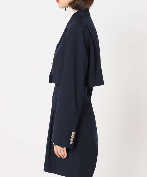 U by SPICK&SPAN（ユーバイスピックアンドスパン）の「マイクロブレザー（テーラードジャケット・レディース・ネイビー/その他4・FREE）」の13枚目の写真