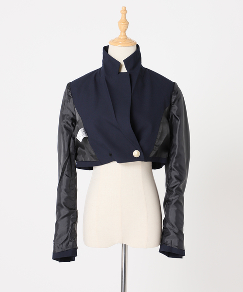 U by SPICK&SPAN（ユーバイスピックアンドスパン）の「マイクロブレザー（テーラードジャケット・レディース・ネイビー/その他4・FREE）」の17枚目の写真