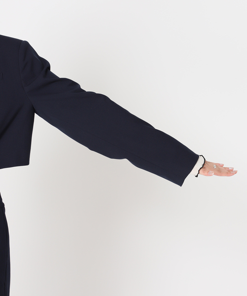 U by SPICK&SPAN（ユーバイスピックアンドスパン）の「マイクロブレザー（テーラードジャケット・レディース・ネイビー/その他4・FREE）」の22枚目の写真