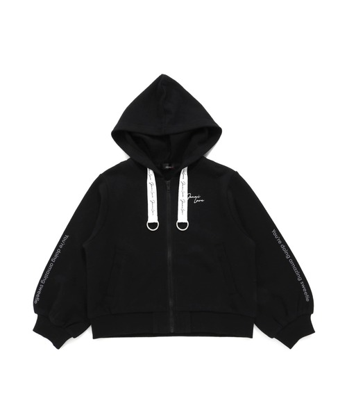 JENNI love（ジェニィラブ）の「ロゴリングテープZIPパーカー
