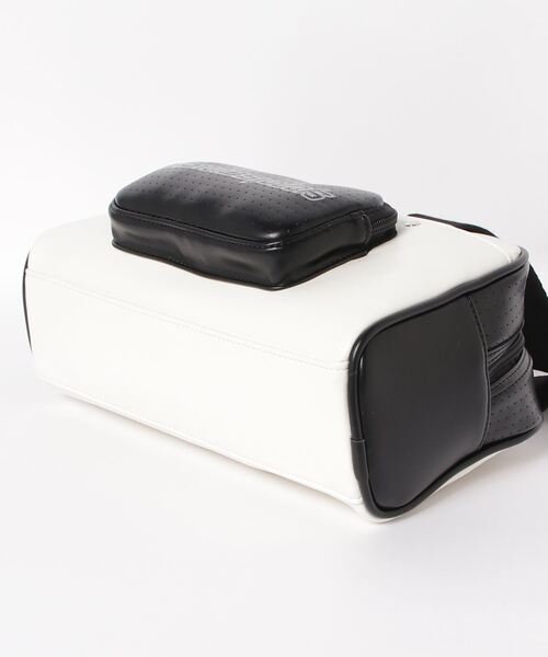 atmos pink（アトモスピンク）の「atmos pink 配色ミニボストンバッグ / アトモスピンク ハイショクミニボストンバッグ（ボストンバッグ・レディース・ブラック/ブルー/グリーン・FREE）」の8枚目の写真