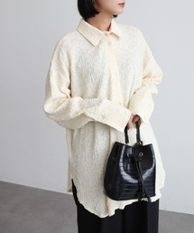 KBF | KBF ジャガードビッグシャツ(シャツ/ブラウス)