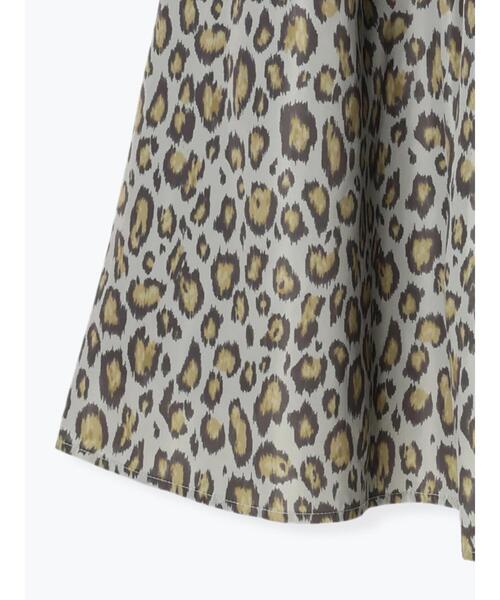 Te chichi(テチチ)の「タフタチェック/レオパードプリントスカート(スカート・レディース・カーキ/ブラウン/グレー・フリ-)」の21枚目の写真