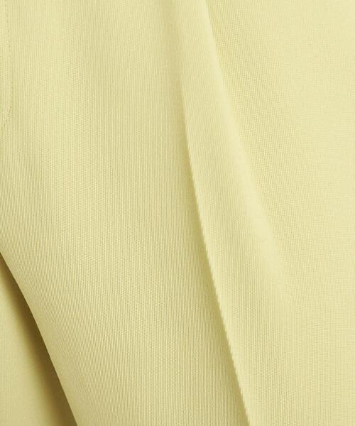 BEAUTY&YOUTH UNITED ARROWS（ビューティーアンドユースユナイテッドアローズ）の「ポリエステル タックワイドパンツ -ウォッシャブル-（その他パンツ・レディース・ブラック/パープル/イエロー・S/M/L/XS）」の14枚目の写真