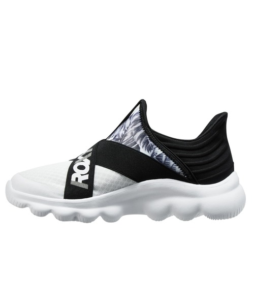 ROXY(ロキシー)の「ON THE MOVE 4/ロキシーゴムバンドスニーカー(スニーカー・レディース・ホワイト/ブラック/ブラック×ブラック・23cm/23.5cm/24cm/24.5cm/25cm)」の6枚目の写真