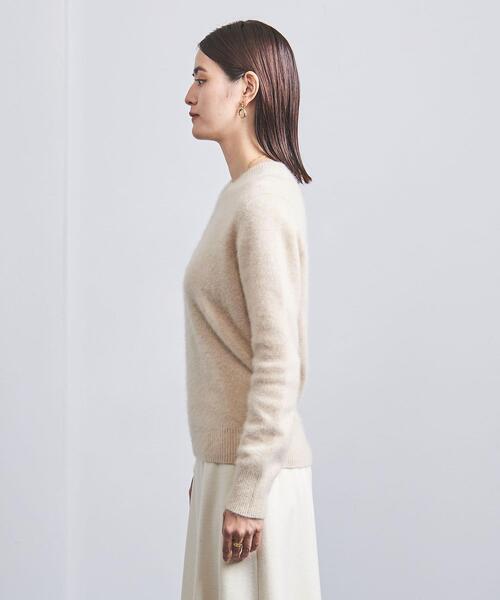UNITED ARROWS（ユナイテッドアローズ）の「RCN クルーネック ニット（ニット/セーター・レディース・ケリー/ベージュ/ブラック・FREE）」の14枚目の写真