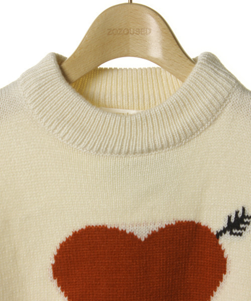 merry jenny（メリージェニー）の「長袖ニット（ニット/セーター・レディース・ベージュ・FREE）」の3枚目の写真