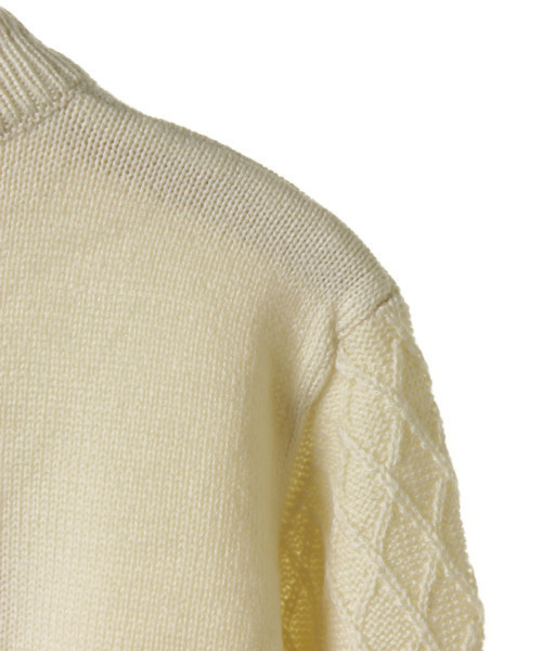 merry jenny（メリージェニー）の「長袖ニット（ニット/セーター・レディース・ベージュ・FREE）」の4枚目の写真