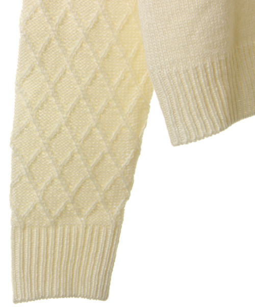 merry jenny（メリージェニー）の「長袖ニット（ニット/セーター・レディース・ベージュ・FREE）」の5枚目の写真