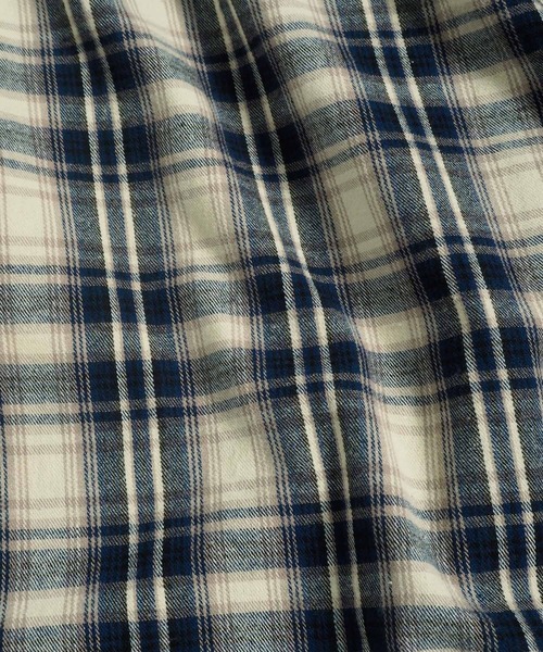 Crisp（クリスプ）の「チェックロングワンピース（ワンピース・レディース・ワイン/ネイビー・FREE）」の22枚目の写真