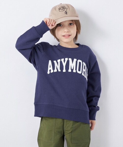 Champion(チャンピオン)の「【SHIPS any別注】Champion: エニィ プリント スウェット<KIDS>◇(スウェット・キッズ・グレー/ヘザーグレー/ケリー/ネイビー/ワイン・110/120/130/140)」の5枚目の写真