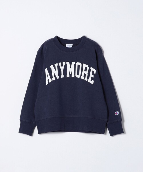 Champion(チャンピオン)の「【SHIPS any別注】Champion: エニィ プリント スウェット<KIDS>◇(スウェット・キッズ・グレー/ヘザーグレー/ケリー/ネイビー/ワイン・110/120/130/140)」の9枚目の写真