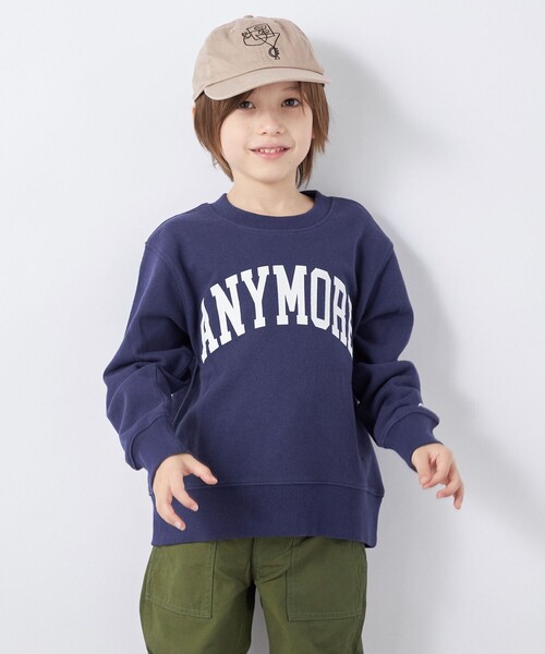 Champion(チャンピオン)の「【SHIPS any別注】Champion: エニィ プリント スウェット<KIDS>◇(スウェット・キッズ・グレー/ヘザーグレー/ケリー/ネイビー/ワイン・110/120/130/140)」の16枚目の写真