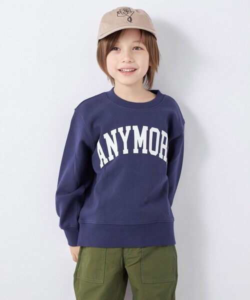 Champion(チャンピオン)の「【SHIPS any別注】Champion: エニィ プリント スウェット<KIDS>◇(スウェット・キッズ・グレー/ヘザーグレー/ケリー/ネイビー/ワイン・110/120/130/140)」の17枚目の写真