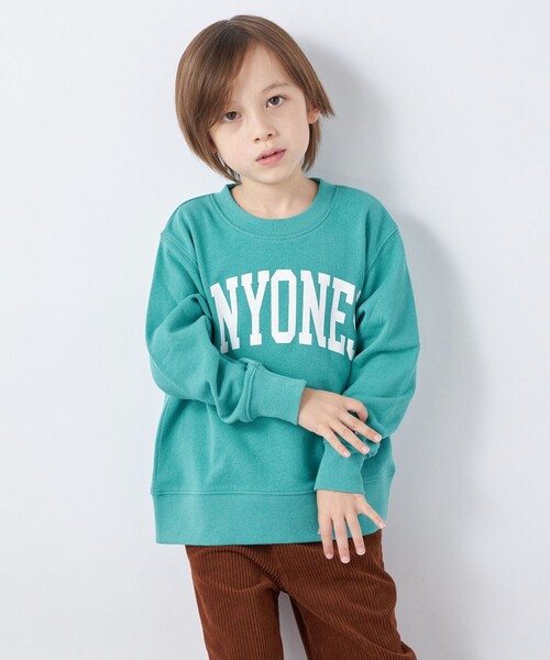 Champion(チャンピオン)の「【SHIPS any別注】Champion: エニィ プリント スウェット<KIDS>◇(スウェット・キッズ・グレー/ヘザーグレー/ケリー/ネイビー/ワイン・110/120/130/140)」の20枚目の写真