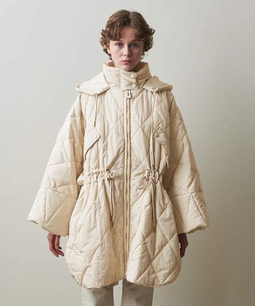 Steven Alan（スティーブンアラン）の「＜OOF WEAR＞PONCHO JACKET/ジャケット（ポンチョ・レディース・ブラウン/オフホワイト/ブラック・42）」の4枚目の写真