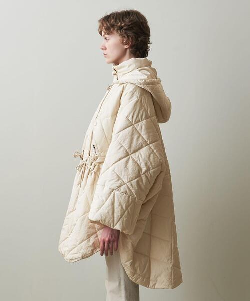 Steven Alan（スティーブンアラン）の「＜OOF WEAR＞PONCHO JACKET/ジャケット（ポンチョ・レディース・ブラウン/オフホワイト/ブラック・42）」の5枚目の写真