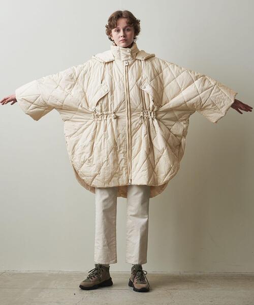 Steven Alan（スティーブンアラン）の「＜OOF WEAR＞PONCHO JACKET/ジャケット（ポンチョ・レディース・ブラウン/オフホワイト/ブラック・42）」の10枚目の写真