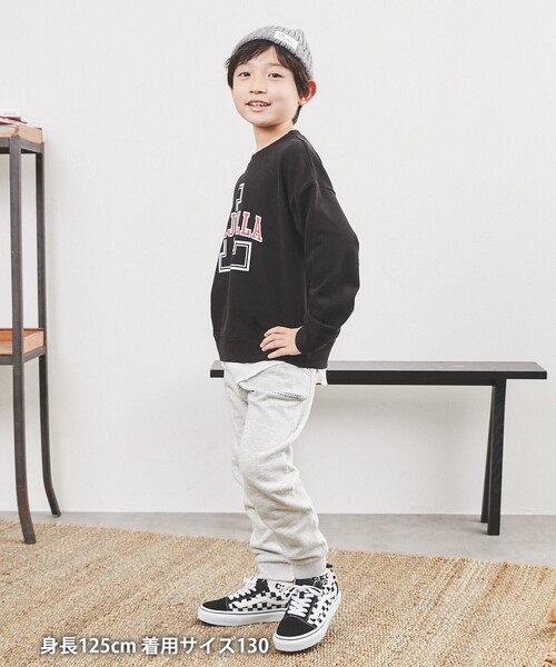 coen(コーエン)の「クライミングスウェットパンツ 22FW(スウェットパンツ・キッズ・ブラック/ライトグレー・110/130/120/100/150/140)」の5枚目の写真