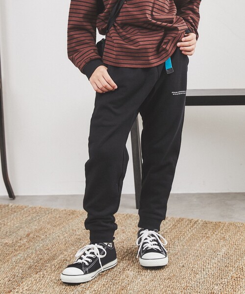 coen(コーエン)の「クライミングスウェットパンツ 22FW(スウェットパンツ・キッズ・ブラック/ライトグレー・110/130/120/100/150/140)」の3枚目の写真