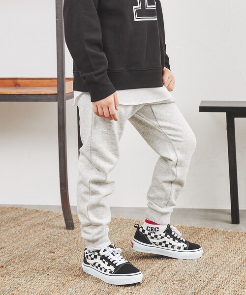 coen(コーエン)の「クライミングスウェットパンツ 22FW(スウェットパンツ・キッズ・ブラック/ライトグレー・110/130/120/100/150/140)」の6枚目の写真