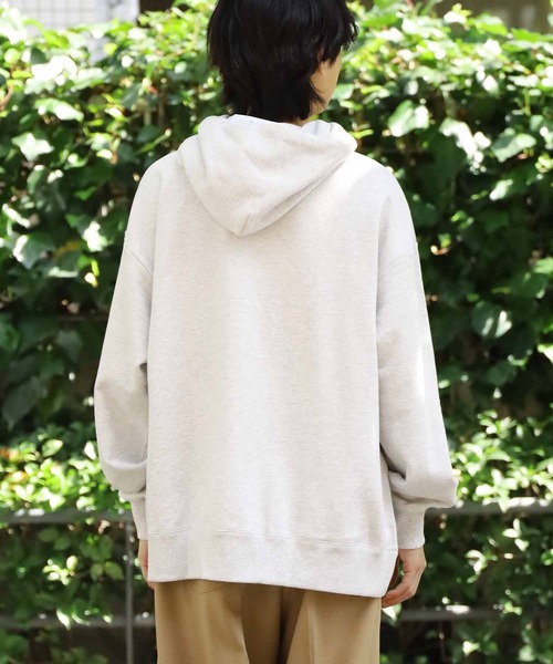 Lee(リー)の「Lee/リー REVERSIBLE HOODIE フーディー リバーシブル(パーカー・メンズ・オフホワイト/ブルー/グリーン・M/L/XL)」の5枚目の写真