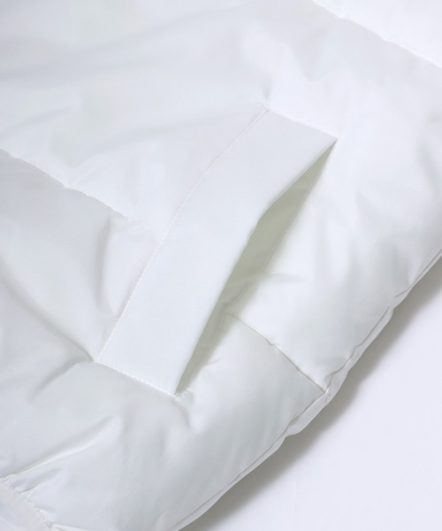 Salong hameu（サロン ハミュー）の「スタンドネック フェイクダウンジャケット メンズ レディース/中綿パデットジャケット/ショートペディン（ダウンジャケット/コート・メンズ・ブラック/ホワイト/グリーン/ベージュ/ホワイト系その他/ブラック系その他/ベージュ系その他/グリーン系その他・M/L/LL）」の15枚目の写真