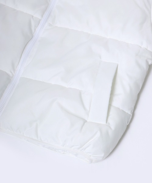 Salong hameu（サロン ハミュー）の「スタンドネック フェイクダウンジャケット メンズ レディース/中綿パデットジャケット/ショートペディン（ダウンジャケット/コート・メンズ・ブラック/ホワイト/グリーン/ベージュ/ホワイト系その他/ブラック系その他/ベージュ系その他/グリーン系その他・M/L/LL）」の14枚目の写真