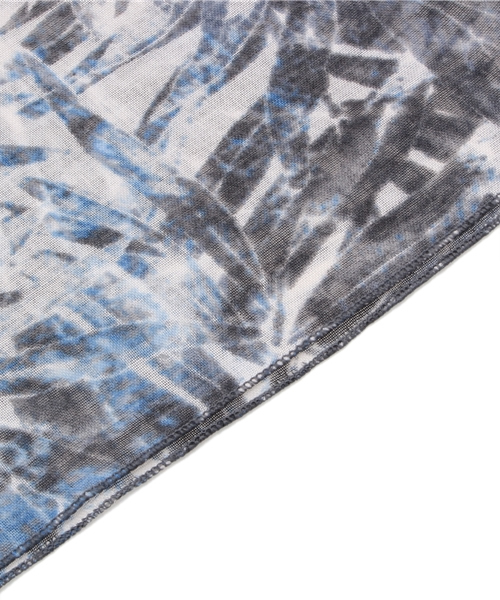 HAMNETT(ハムネット)の「【HAMNETT】 ボタニカルストール / ストール (ストール/ショール・ネイビー/オレンジ・FREE)」の5枚目の写真