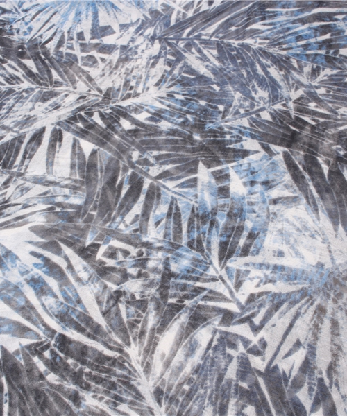 HAMNETT(ハムネット)の「【HAMNETT】 ボタニカルストール / ストール (ストール/ショール・ネイビー/オレンジ・FREE)」の6枚目の写真