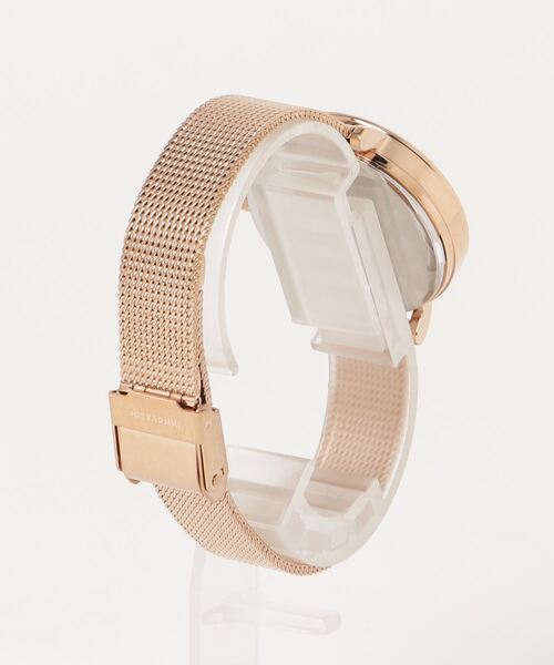 innovator（イノベーター）の「【innovator】ENKEL MESH IN-0008-16 PG/LGY（アナログ腕時計・レディース・ピンク・FREE）」の2枚目の写真