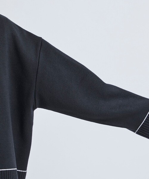 LiNoH（リノー）の「WOOL×COTTON TURTLENECK KNIT/ウールコットンタートルニット（ニット/セーター・メンズ・ホワイト/グリーン/ブラック/ブルー・1/2）」の21枚目の写真