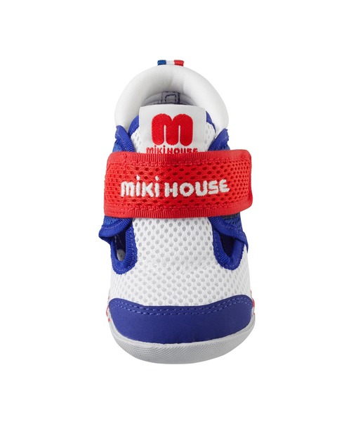 MIKI HOUSE(ミキハウス)の「ダブルラッセル ファーストベビーシューズ(ベビーシューズ/ベビーソックス・キッズ・ブルー/ピンク・12.5/13.5/12cm/13cm/11.5)」の5枚目の写真