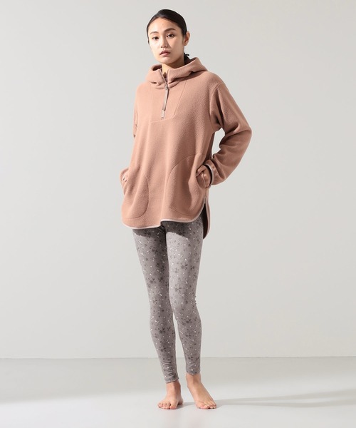 Chacott（チャコット）の「フーデットボアプルオーバー（カバーオール