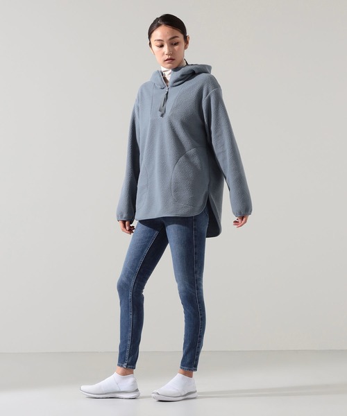 Chacott（チャコット）の「フーデットボアプルオーバー（カバーオール