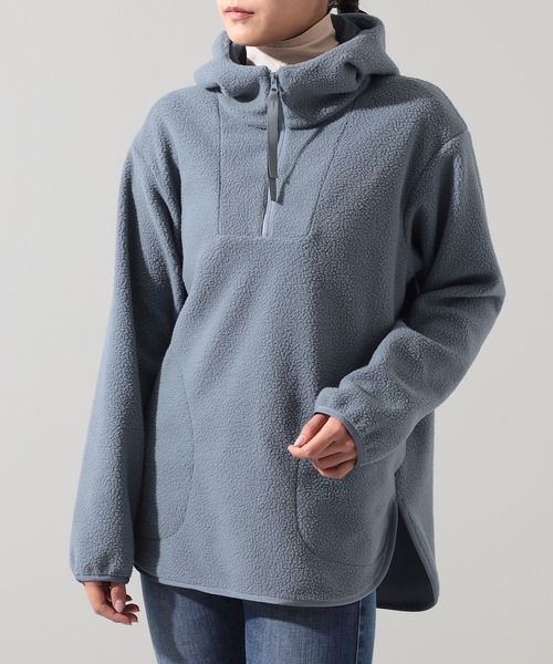 チャコット　プルオーバー　フーデット　ボア Chacott（チャコット）の「フーデットボアプルオーバー（カバーオール