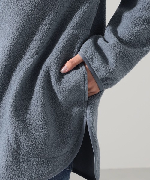 Chacott（チャコット）の「フーデットボアプルオーバー（カバーオール