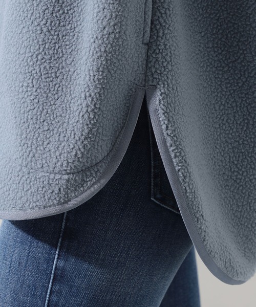 Chacott（チャコット）の「フーデットボアプルオーバー（カバーオール