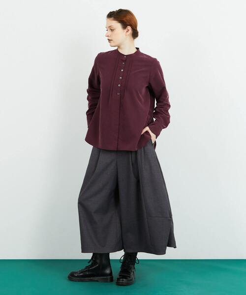 FRAPBOIS（フラボア）の「タックパンツ（その他パンツ・レディース・ブラック/グレー・1/0）」の13枚目の写真