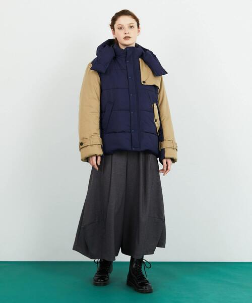 FRAPBOIS（フラボア）の「タックパンツ（その他パンツ・レディース・ブラック/グレー・1/0）」の16枚目の写真