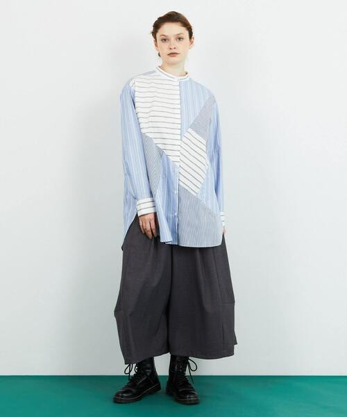 FRAPBOIS（フラボア）の「タックパンツ（その他パンツ・レディース・ブラック/グレー・1/0）」の20枚目の写真