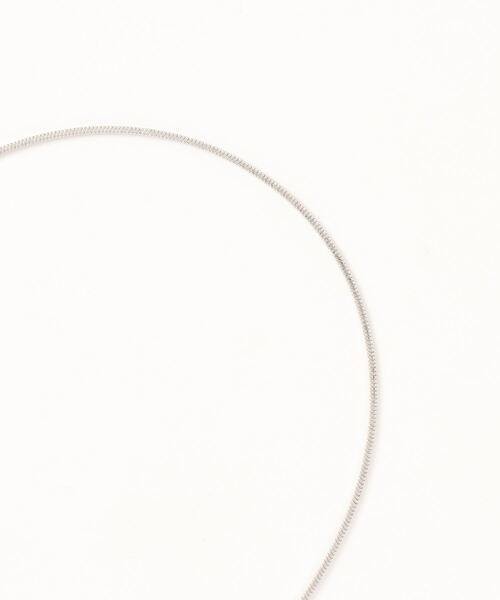 Three Four Time（ｽﾘｰﾌｫｰﾀｲﾑ）の「パールスライドネックレス【結婚式/入卒/フォーマル/デイリー】（ネックレス・レディース・シルバー/ゴールド・FREE）」の3枚目の写真