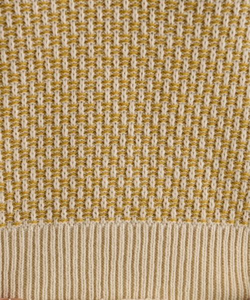 Ambre Neige(アンブルネージュ)の「ジャガードショート丈ニット/【WEB/EC限定商品】(ニット/セーター・レディース・アイボリー/マスタード/モカ・FREE)」の15枚目の写真