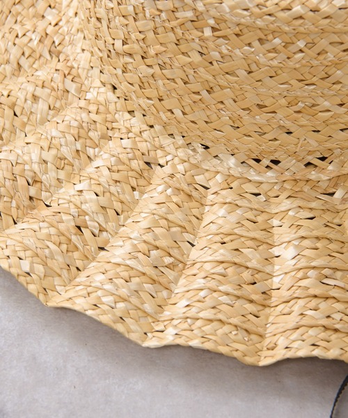 un dix cors（アンディコール）の「透かしなみなみハット（ハット・レディース・ブラック/ベージュ・FREE）」の7枚目の写真