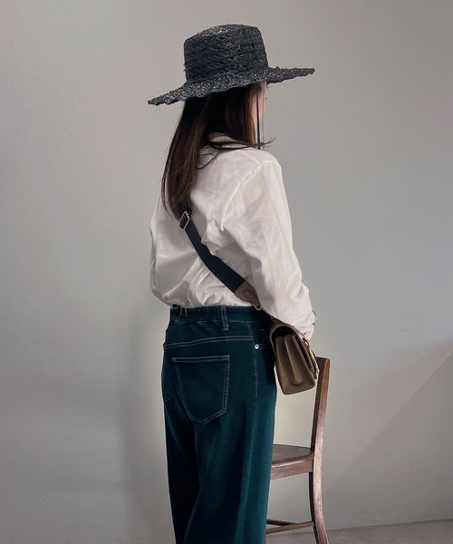 un dix cors（アンディコール）の「透かしなみなみハット（ハット・レディース・ブラック/ベージュ・FREE）」の16枚目の写真