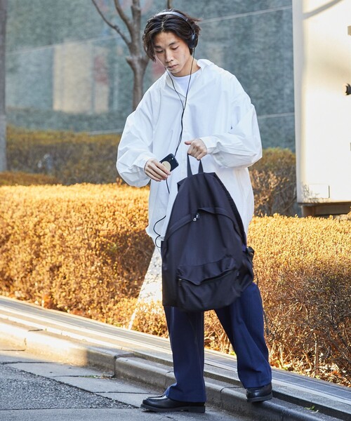 FREAK'S STORE（フリークスストア）の「【限定展開】SUPER BIG L/S レギュラーカラーシャツ/ビッグシルエット/オーバーサイズ（シャツ/ブラウス・メンズ・ホワイト/ストライプ/チャコールグレー/ベージュ/サックスブルー/ブラック・LARGE/MEDIUM/SMALL）」の10枚目の写真